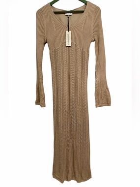 Freshman 1996 crochet sweater knit dress